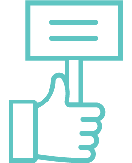 Holding the board in hand